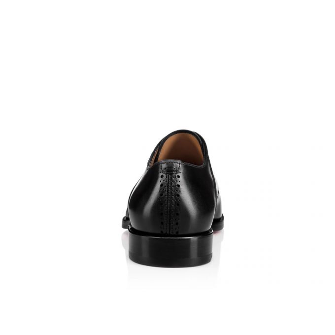 Christian Louboutin A Mon Homme 000 Calf Derby Derby Herre Sort | DK-60710