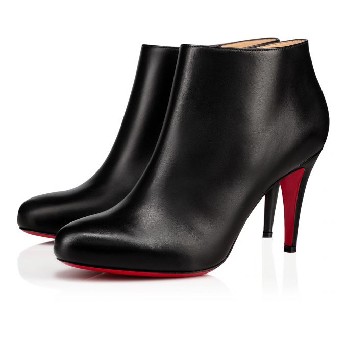 Christian Louboutin Belle 085 85 Calf Boots Støvler Dame Sort | DK-32446