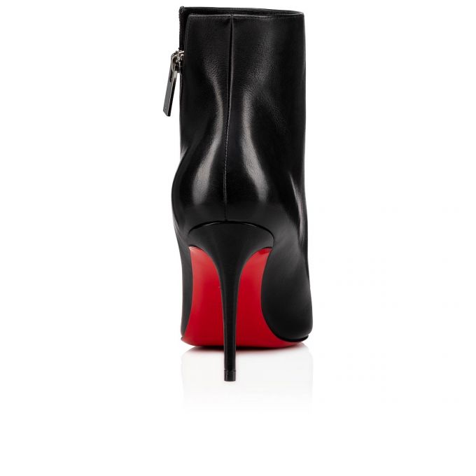 Christian Louboutin Birgikate 85 Calf Boots Støvler Dame Sort | DK-60943