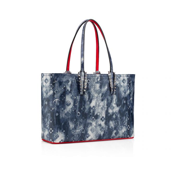 Christian Louboutin Cabata Small Creative Læder Tote Bags Muleposer Dame Flerfarvede | DK-46120