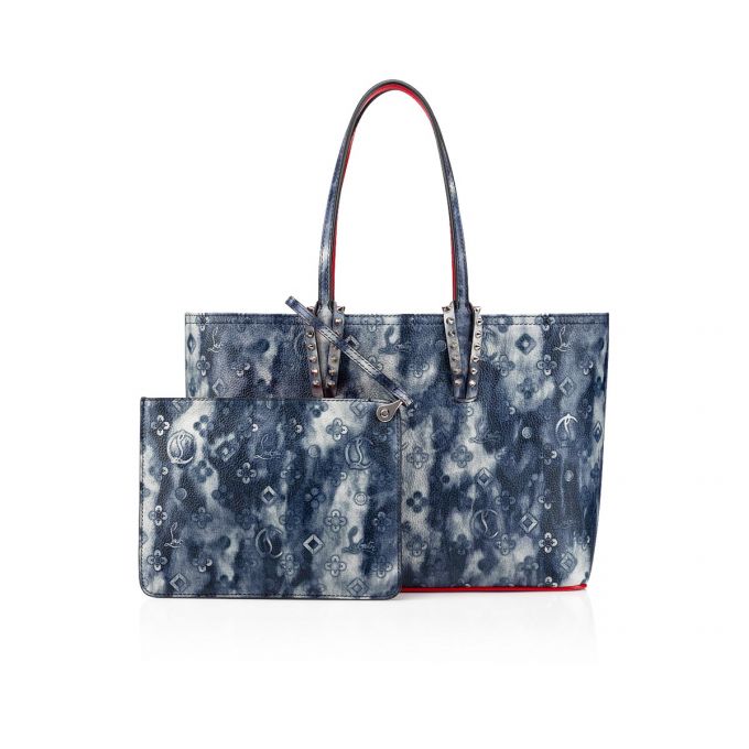 Christian Louboutin Cabata Small Creative Læder Tote Bags Muleposer Dame Flerfarvede | DK-46120