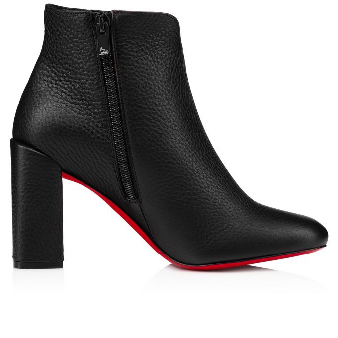 Christian Louboutin Castarika 85 Calf Boots Støvler Dame Sort | DK-57986