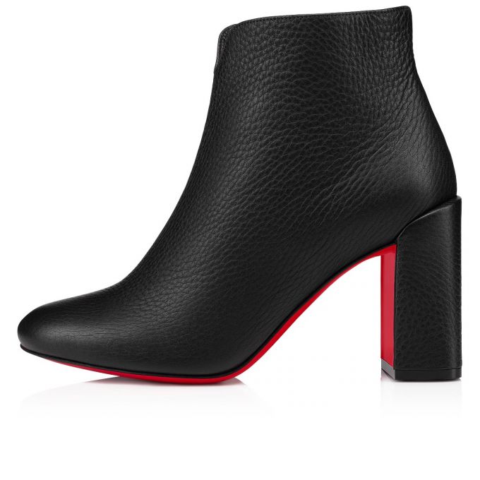 Christian Louboutin Castarika 85 Calf Boots Støvler Dame Sort | DK-57986