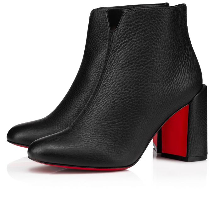 Christian Louboutin Castarika 85 Calf Boots Støvler Dame Sort | DK-57986