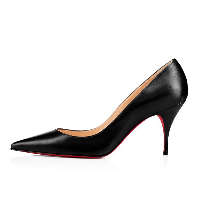 Christian Louboutin Clare 080 80 Nappa Læder Pumps Pumps Dame Sort | DK-11047