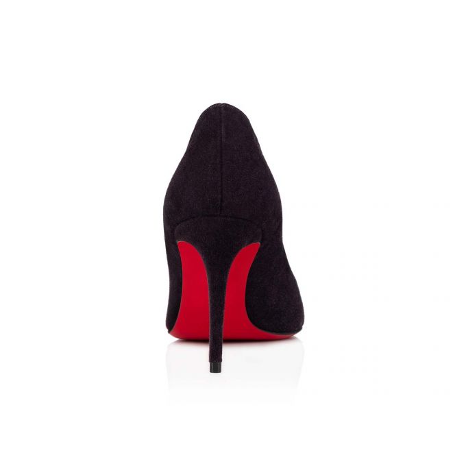 Christian Louboutin Corneille 085 85 Veau Velours Pumps Pumps Dame Blå | DK-80512