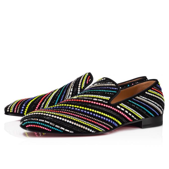 Christian Louboutin Dandy Rays Loafer Loafers Herre Sort Flerfarvede | DK-61753