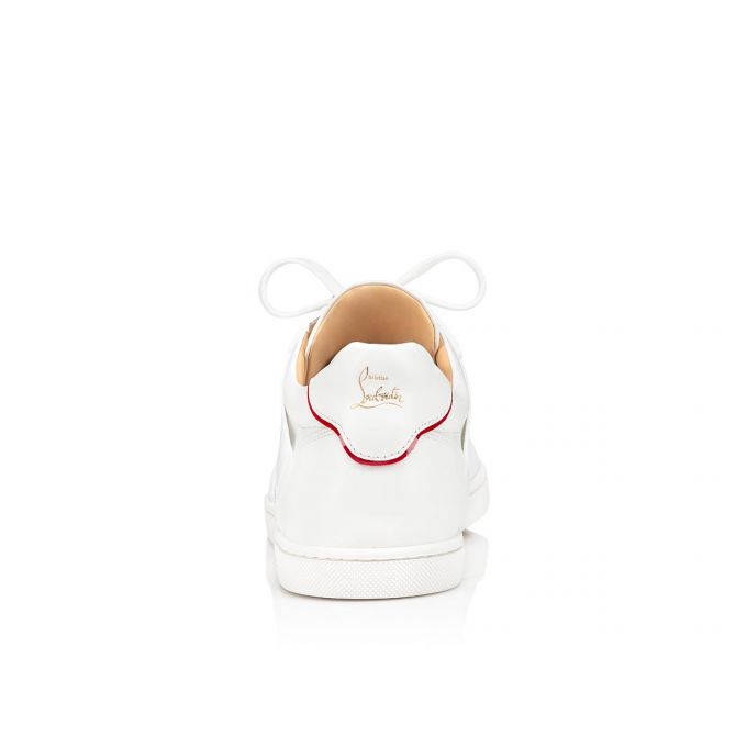 Christian Louboutin Elastikid 000 Version Calf Sneakers Sneakers Dame Hvide | DK-81266