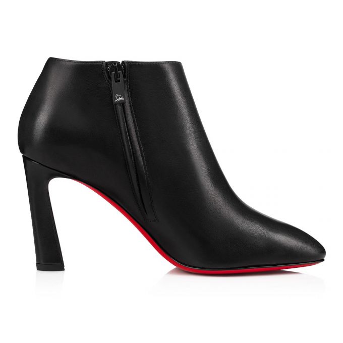 Christian Louboutin Eleonor 85 Calf Boots Støvler Dame Sort | DK-36590