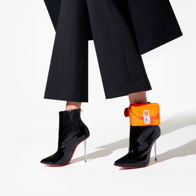 Christian Louboutin Elisa Ankle Card Holder Creative Læder Card Holder Card Holder Dame Orange | DK-44025