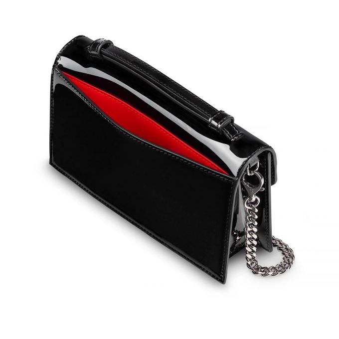 Christian Louboutin Elisa Baguette S Classic Læder Cross Body Bags Cross Body Bags Dame Sort | DK-60131