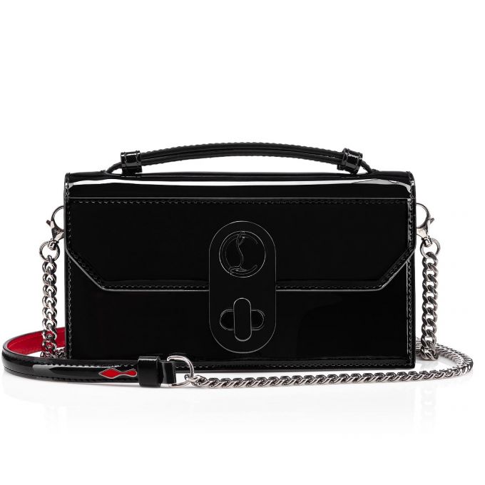 Christian Louboutin Elisa Baguette S Classic Læder Cross Body Bags Cross Body Bags Dame Sort | DK-60131