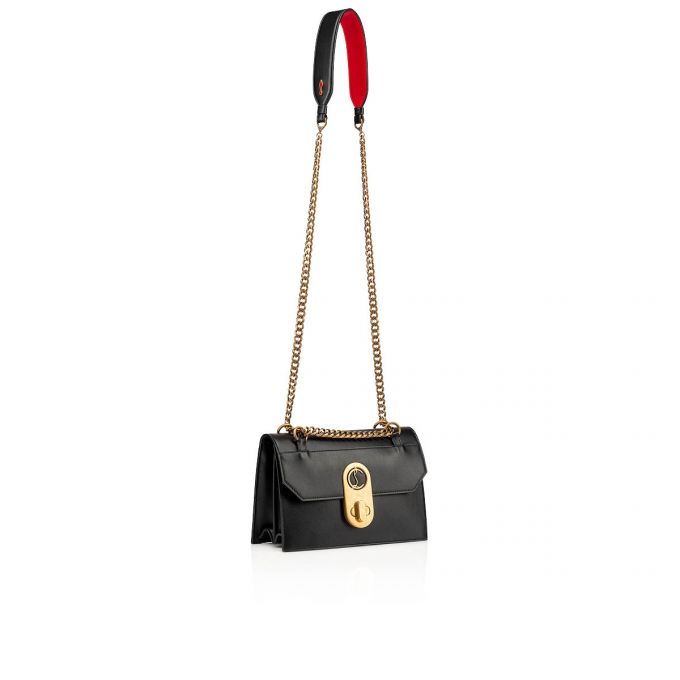 Christian Louboutin Elisa Læder Cross Body Bags Cross Body Bags Dame Sort | DK-86756