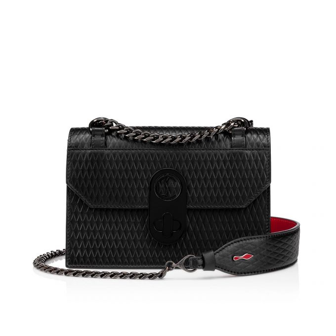 Christian Louboutin Elisa Mini Creative Læder Cross Body Bags Cross Body Bags Dame Sort | DK-17368