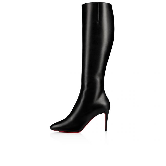 Christian Louboutin Eloise Botta 085 85 Calf Boots Støvler Dame Sort | DK-38093