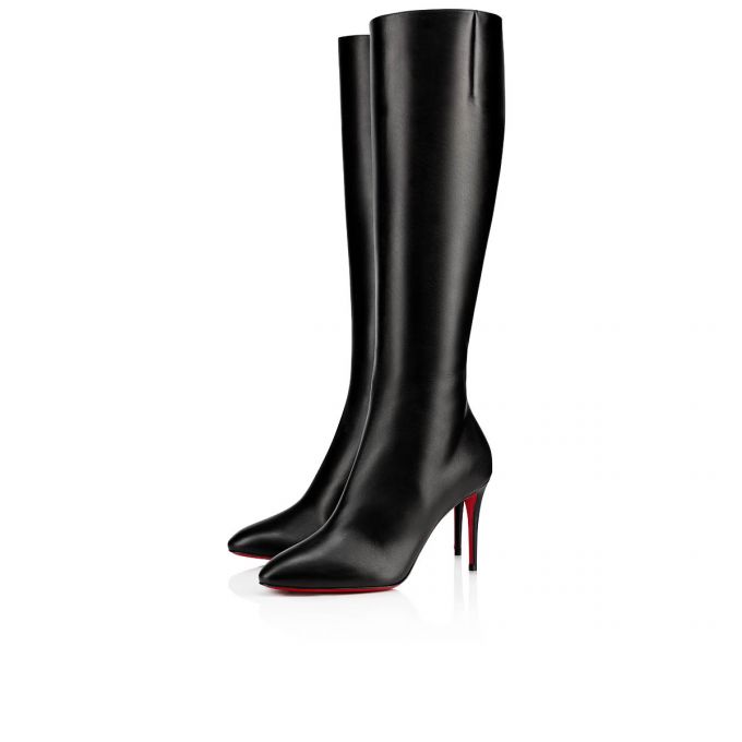 Christian Louboutin Eloise Botta 085 85 Calf Boots Støvler Dame Sort | DK-38093