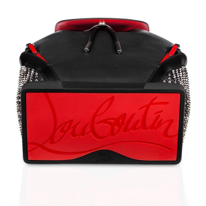 Christian Louboutin Explorafunk Calfskin Backpack Rygsække Herre Sort Flerfarvede | DK-29253