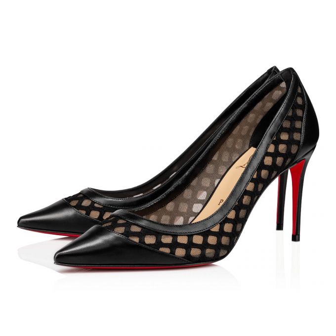 Christian Louboutin Galativi 85 Version Blonder Pumps Pumps Dame Sort | DK-61098