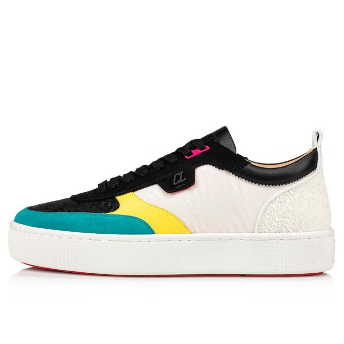 Christian Louboutin Happyrui Calf Sneakers Sneakers Herre Flerfarvede | DK-30341