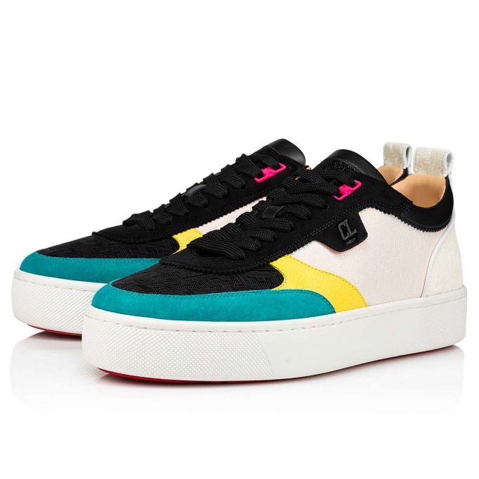 Christian Louboutin Happyrui Calf Sneakers Sneakers Herre Flerfarvede | DK-30341