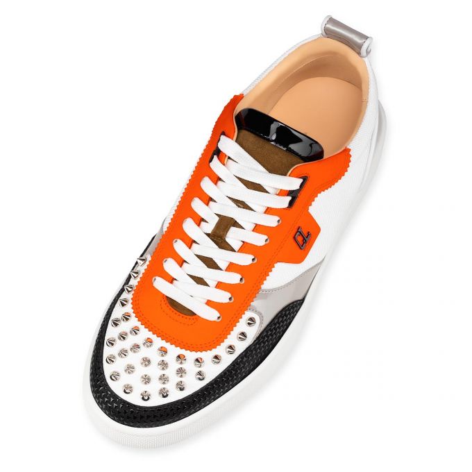 Christian Louboutin Happyrui Spikes Creative Læder Sneakers Sneakers Herre Flerfarvede | DK-60807