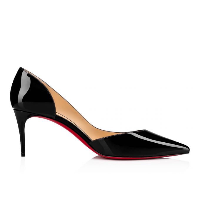 Christian Louboutin Iriza 070 70 Lak Pumps Pumps Dame Sort | DK-22163