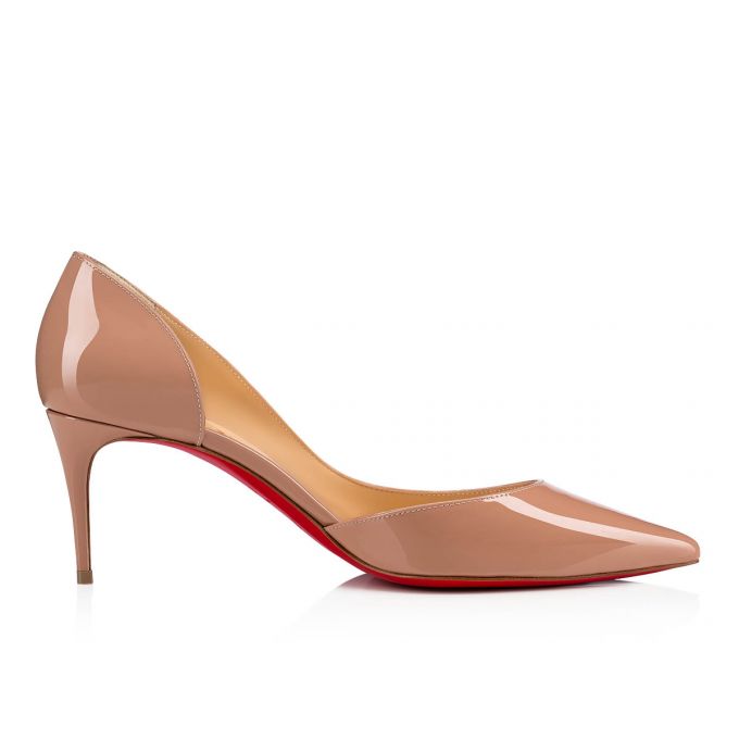 Christian Louboutin Iriza 070 70 Lak Pumps Pumps Dame Beige | DK-81318