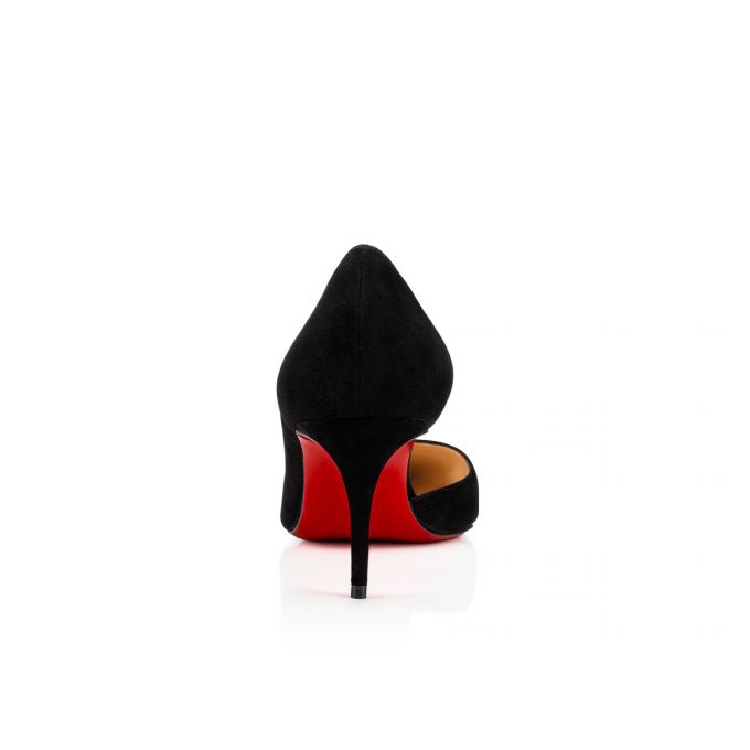 Christian Louboutin Iriza 070 70 Veau Velours Pumps Pumps Dame Sort | DK-62678