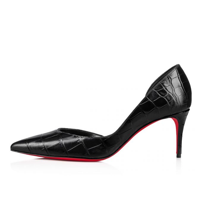 Christian Louboutin Iriza 70 Calf Pumps Pumps Dame Sort | DK-46128