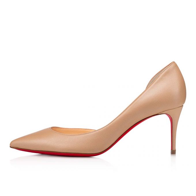 Christian Louboutin Iriza 70 Nappa Pumps Pumps Dame Beige | DK-01328