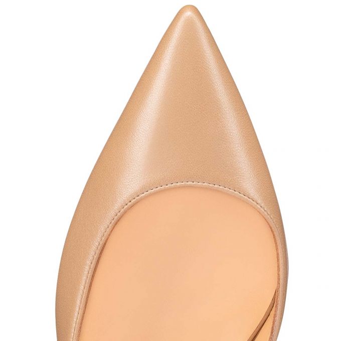 Christian Louboutin Iriza 70 Nappa Pumps Pumps Dame Beige | DK-01328