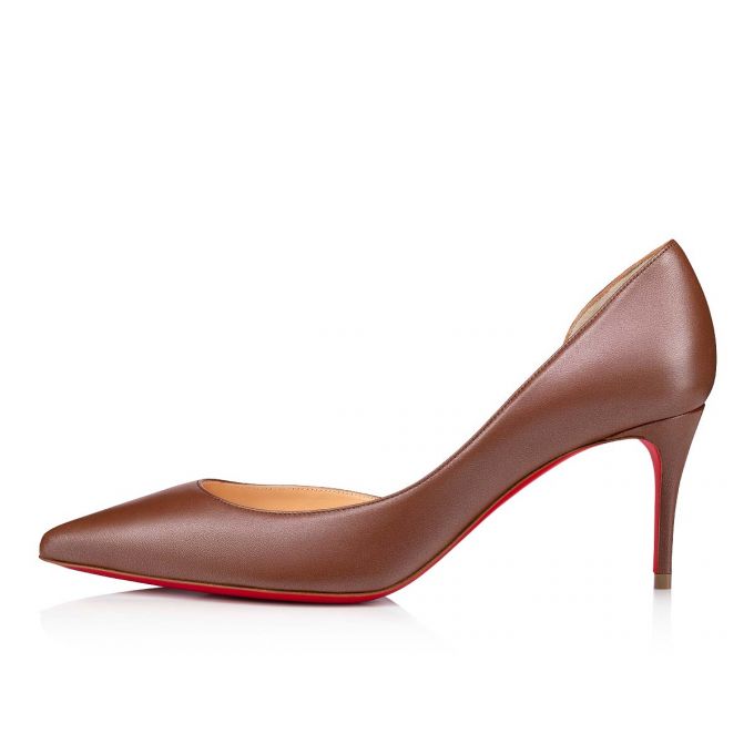 Christian Louboutin Iriza 70 Nappa Pumps Pumps Dame Brune | DK-39780