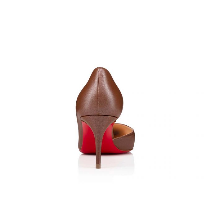 Christian Louboutin Iriza 70 Nappa Pumps Pumps Dame Brune | DK-39780