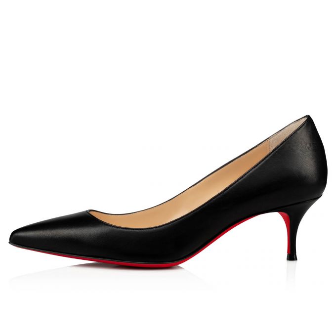 Christian Louboutin Kate 055 55 Nappa Pumps Pumps Dame Sort | DK-22224