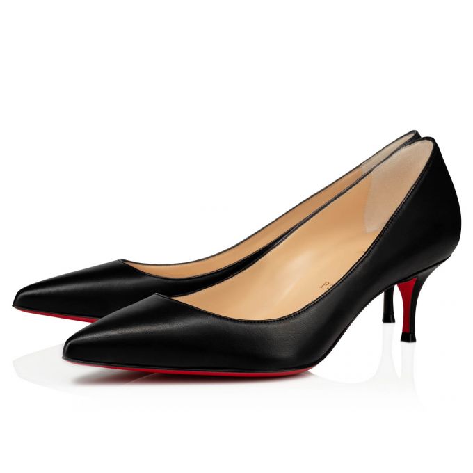 Christian Louboutin Kate 055 55 Nappa Pumps Pumps Dame Sort | DK-22224