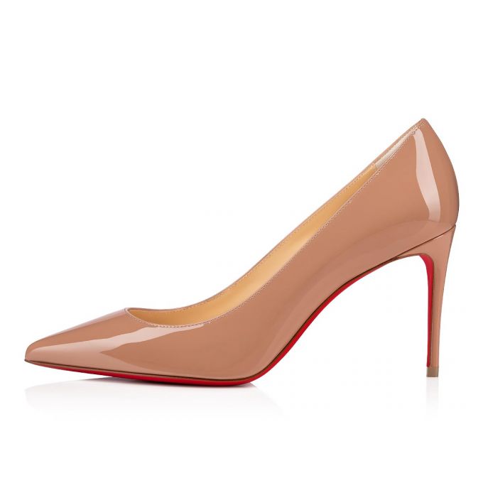 Christian Louboutin Kate 085 85 Lak Pumps Pumps Dame Beige | DK-62752