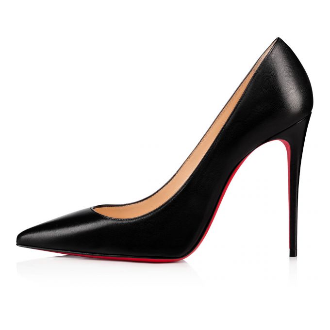 Christian Louboutin Kate 100 100 Nappa Pumps Pumps Dame Sort | DK-41906