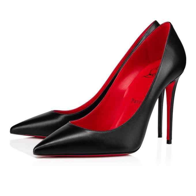 Christian Louboutin Kate 100 Pumps Pumps Dame Sort Rød | DK-00010