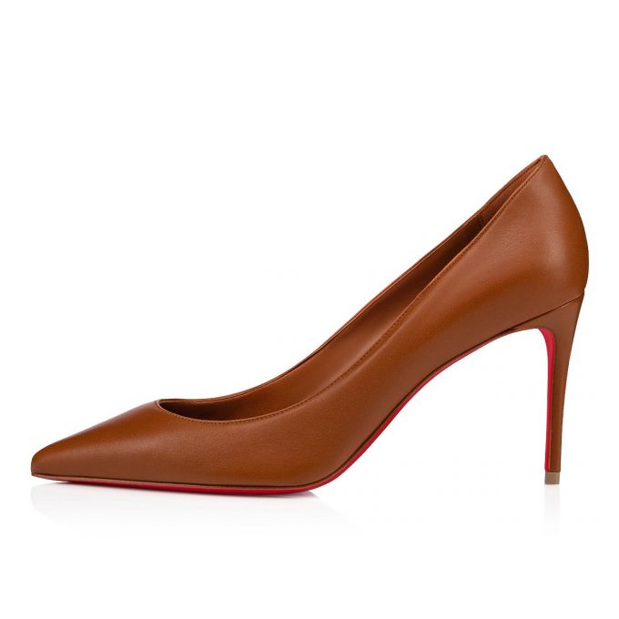 Christian Louboutin Kate 85 5/Lin 5 Nappa Pumps Pumps Dame Brune | DK-28611