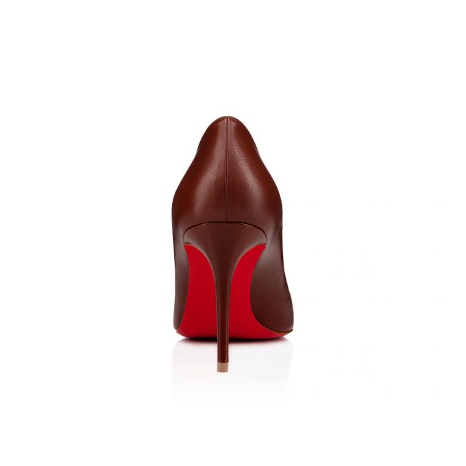 Christian Louboutin Kate 85 8/Lin 8 Nappa Pumps Pumps Dame Brune | DK-28525