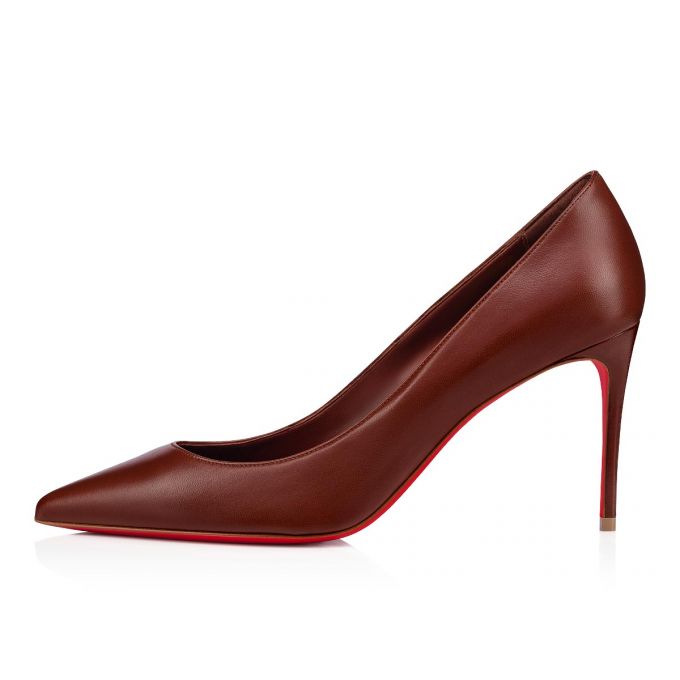 Christian Louboutin Kate 85 8/Lin 8 Nappa Pumps Pumps Dame Brune | DK-28525