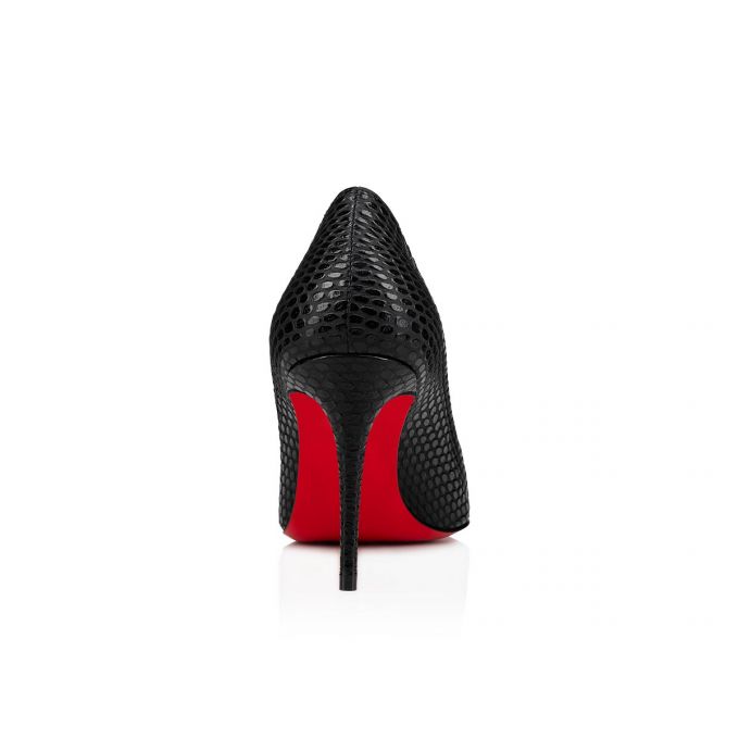 Christian Louboutin Kate 85 Calf Pumps Pumps Dame Sort | DK-82254