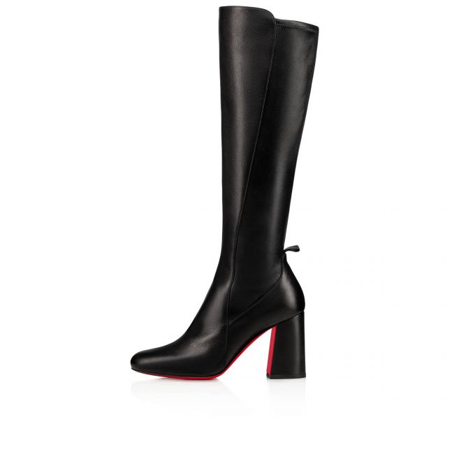 Christian Louboutin Kronobotte 085 85 Calf Boots Støvler Dame Sort | DK-04390