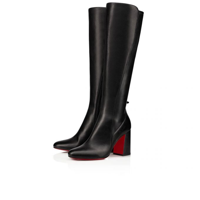 Christian Louboutin Kronobotte 085 85 Calf Boots Støvler Dame Sort | DK-04390