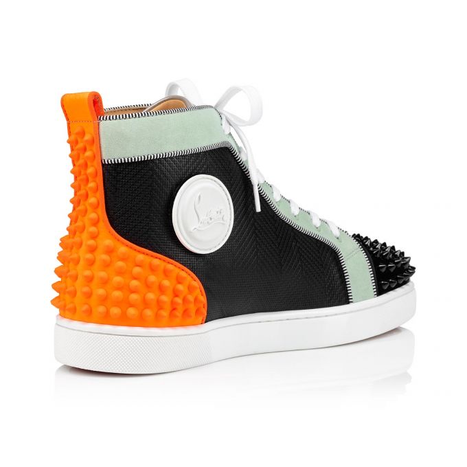 Christian Louboutin Lou Spikes 2 Creative Læder Sneakers Sneakers Herre Flerfarvede | DK-30679