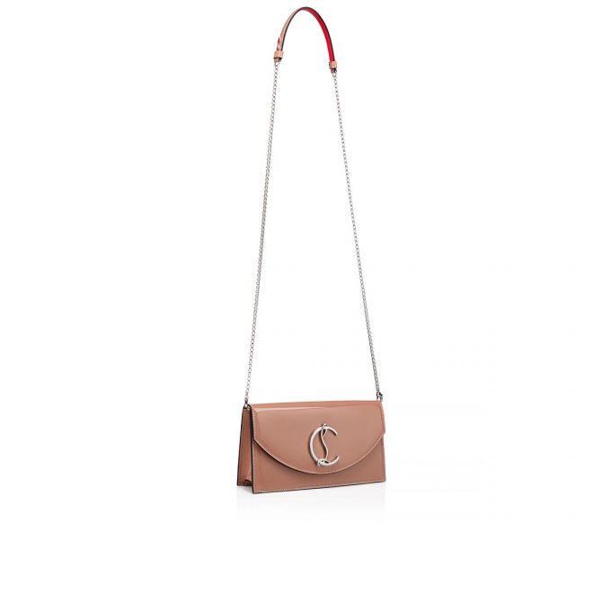 Christian Louboutin Loubi54 Classic Læder Mini Bags Belt Bags & Mini Bags Dame Beige | DK-00530