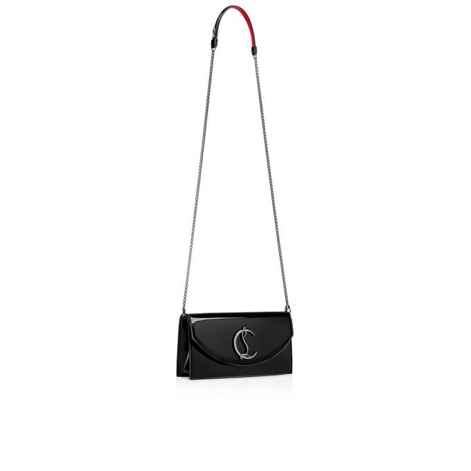 Christian Louboutin Loubi54 Classic Læder Cross Body Bags Cross Body Bags Dame Sort | DK-29326