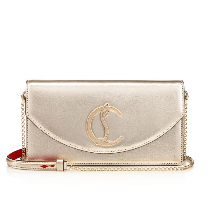 Christian Louboutin Loubi54 Creative Læder Mini Bags Belt Bags & Mini Bags Dame Sølv | DK-26521