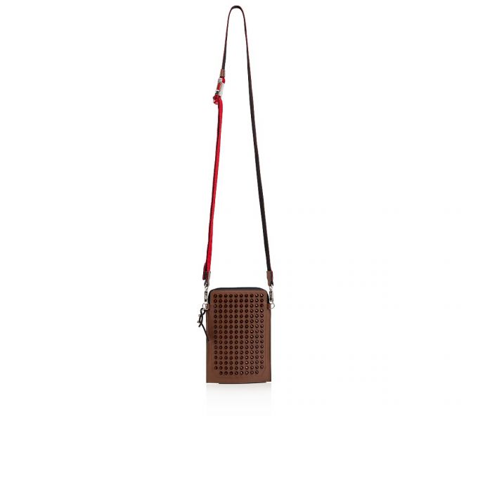 Christian Louboutin Loubilab Classic Læder Pouches Pouches Herre Brune | DK-21256