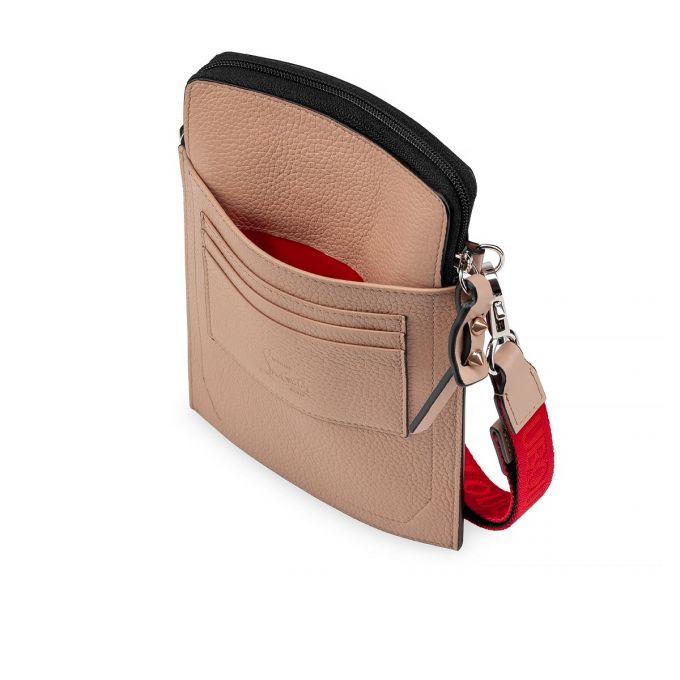 Christian Louboutin Loubilab Classic Læder Pouches Pouches Herre Brune | DK-24291